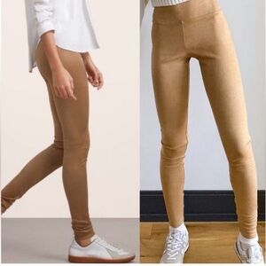 Wilfred Free- Aritzia Daria Pant Faux-suede leggings small